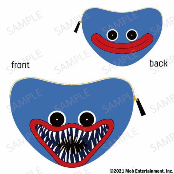 大人気ホラーゲーム「Poppy Playtime」オリジナルデザインのもふもふポーチをはじめとした公式新商品2種が発売決定！