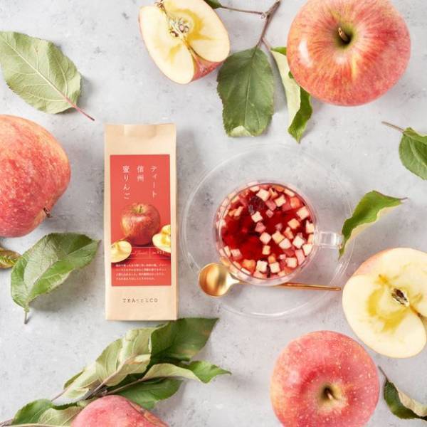 サステナブルなお茶で食品ロス削減！食べられるお茶を販売するティートリコが「ティート 信州 蜜りんご」を2月15日より数量限定販売