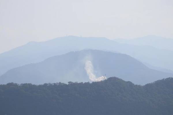 みんなでつくる明神山烽火MAPプロジェクト　県下をつなぐ烽火リレー開催！！