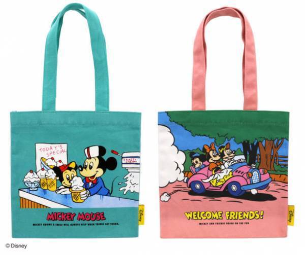 ディズニー100周年記念！「復刻アート企画」第1弾“レトロかわいい”1980年代のオリジナルアートが復刻！『ディズニー レトロフレンズ』文具・雑貨が2月より発売