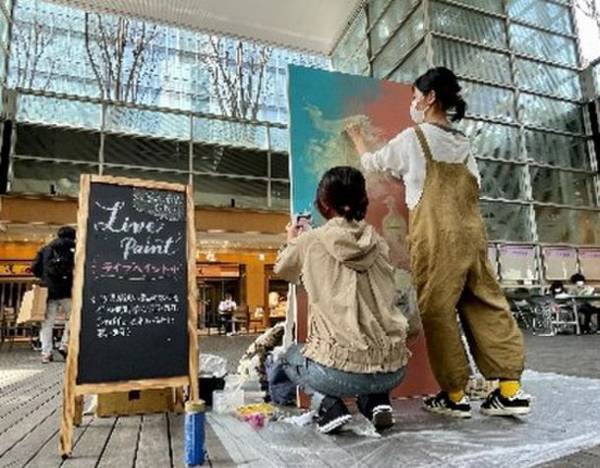 日本最大級のサツマイモイベント「さつまいも博2023」など開催！「春のけやき彩2023」2月22日からけやきひろばで開催　チョークアートや走り方教室＆測定会、ジャズ演奏、エアー遊具など充実の3週末