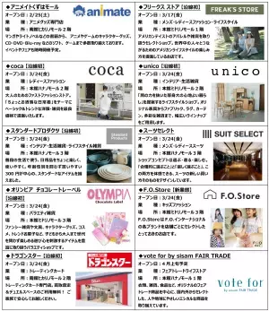 KUZUHA MALL（くずはモール）2023リニューアル 第1弾 詳細ライフスタイルへのアプローチを強化、40店舗がぞくぞくオープン予定！