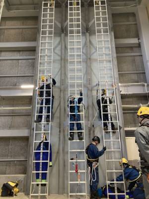 ユーラスエナジーグループのトレーニング施設が『GWO認証』を取得　～関東初の取得、風車の保守を担う人材育成を加速します～