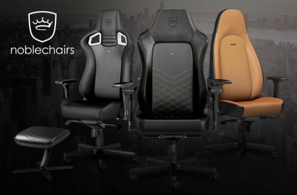 ドイツの高品質ゲーミングチェア「noblechairs」の日本公式オンラインストアが2月21日オープン