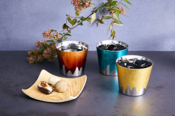 令和5年2月23日 富士山の日に、金沢箔の技が光るステンレス製二重カップ『FUJI CUP(フジカップ)』が箔一より新発売！