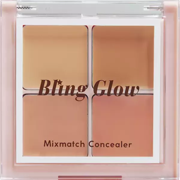 コスメとメイクを愛するすべての人へ。　大注目のパワーインフルエンサーブランド「Bling Glow(ブリングロウ)」　「ブリングロウ　ミックスマッチコンシーラー」を3月下旬からDHOLICが本格展開！