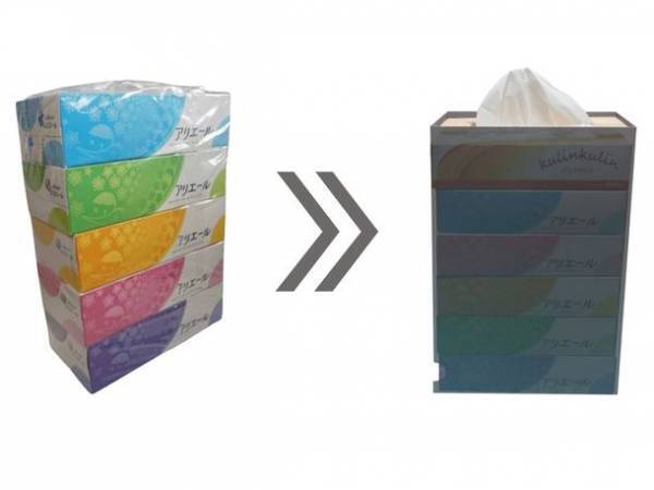 花粉症対策におすすめ、ティッシュ交換が楽になる新構造のケース『Tist(ティスト)』がMakuakeで目標金額1,500％を達成！3月30日まで先行販売中