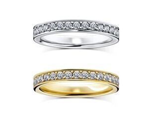 NYの洗練が輝く最高の贈り物　ラザール ダイヤモンドのエタニティリング