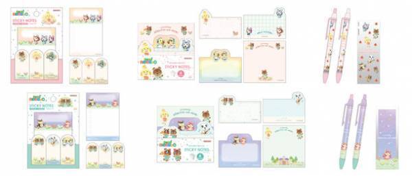 『あつまれ どうぶつの森』文具・雑貨シリーズが登場！水彩タッチのデザインで2月下旬より順次発売