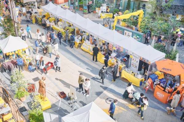 コロナ禍後の未来に向かって、川崎駅周辺が春を告げる“ミモザイエロー”で染まる『MIMOSA FESTA 2023』川崎駅周辺の9つの大型商業施設が連携　「全国都市緑化かわさきフェア」のブース出店も決定