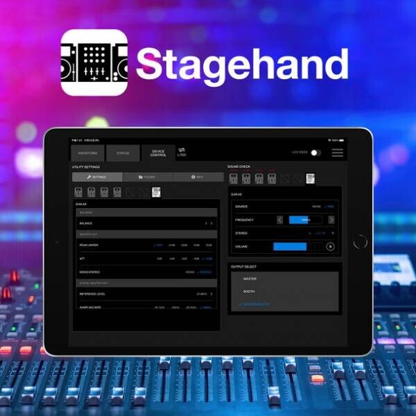 ワイヤレスで「DJM-A9」と「CDJ-3000」のリモート管理を可能にする音響・照明エンジニア向けの革新的なiPad向けアプリ「Stagehand」を発表