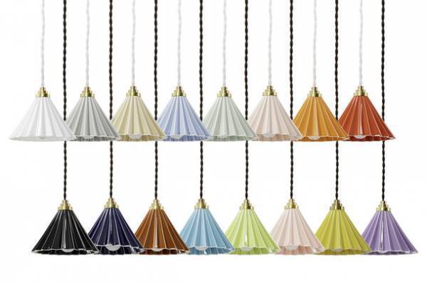 『dripper lamp(ドリッパーランプ)』3月1日より販売開始　ORIGAMIコーヒードリッパーがランプシェードとして登場！