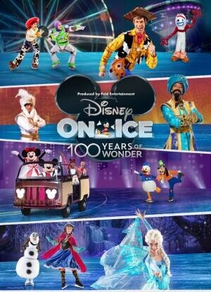 氷の上のミュージカル『ディズニー・オン・アイス 100 Years of Wonder』2023年7月～9月　全国10都市で開催決定！