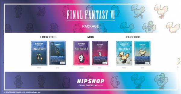 「近づく、予感」。アンダーウェアブランド【HIPSHOP(ヒップショップ)】がPARCO×FINAL FANTASY COLLABORATION ITEM FAIRにて『ファイナルファンタジーVI』コラボレーションアイテムを発売！
