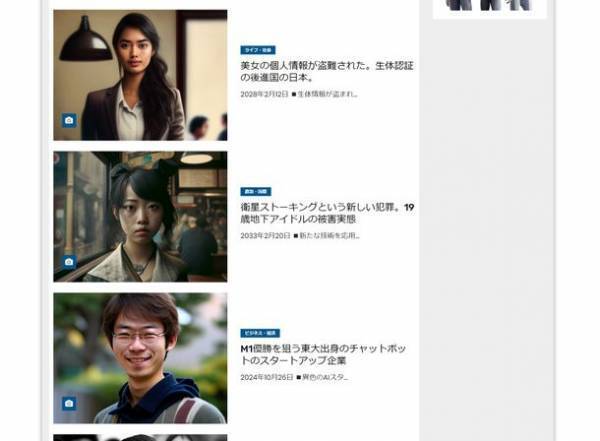 生成AIを活用した“10年以内に起こる潜在的なニュース”を予測するSF新聞「潜在新聞(せんざいしんぶん)」を公開