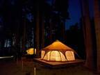 広々空間の常設型テントでプライベート空間を楽しめる「多古の星キャンプ場」が2月27日オープン
