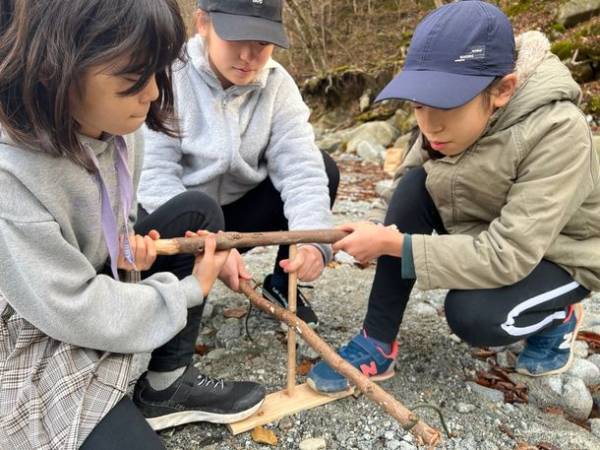 話題のブッシュクラフト・子供向けスクール「キッズ・ブッシュクラフト・アドベンチャー」誕生！