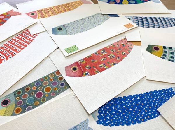 創業76年の老舗 徳永こいのぼり、染色作家・三橋遵と共同開発したこいのぼり「皐月の唄」を販売開始