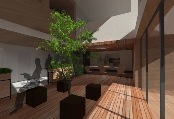ゼロホームの「まちもくプロジェクト」がスタート！ゼロホーム京都南インター展示場に純木造6階建て「まちもくビル」を建築