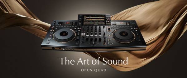 進化した演奏性と唯一無二のデザインを融合したオールインワンDJシステム「OPUS-QUAD」が登場　さまざまな空間やロケーションで、オーディエンスに特別な音楽体験を