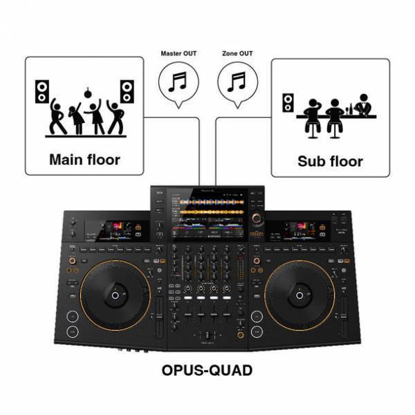 進化した演奏性と唯一無二のデザインを融合したオールインワンDJシステム「OPUS-QUAD」が登場　さまざまな空間やロケーションで、オーディエンスに特別な音楽体験を