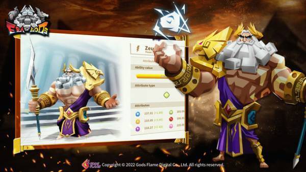 SEVEN＆EIGHT HOLDINGSとGods Flame Digital　スマホゲーム「Era of Gods Online」とブロックチェーンゲーム「Era of Gods」の同時事前登録開始