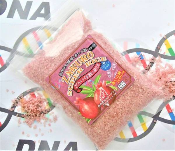 アンチエイジングの鍵！ザクロとライ麦を融合した異次元の赤いご飯「ざくろスーパーライス」を2023年3月に発売