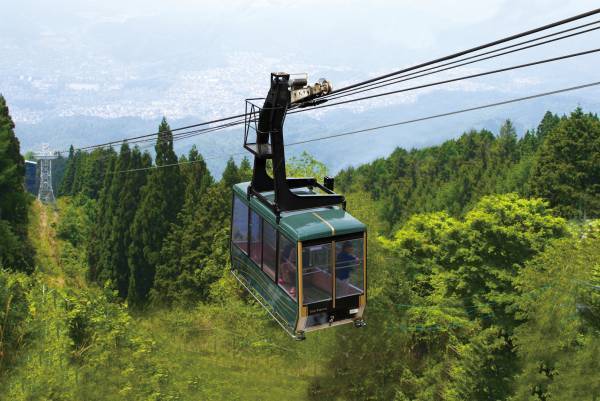 叡山ケーブル・ロープウェイ 運転スタート