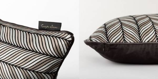 ファブリックのプロが細部までこだわった、大人の遊び心溢れる個性的なクッション「Carpe Diem」がラインアップを増やして登場！