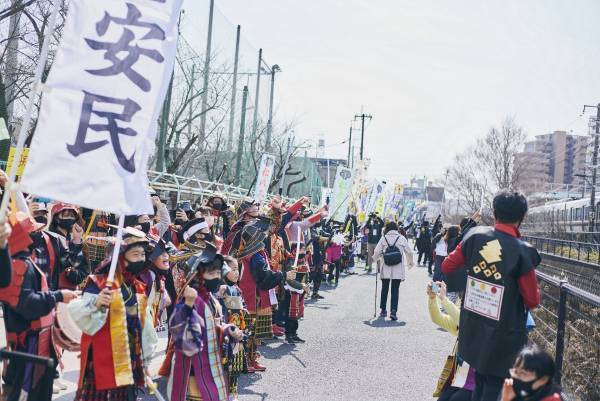 ＜三好長慶公生誕500年記念＞『第7回三好長慶公　武者行列in大東』をみよしの日（3月4日）に開催