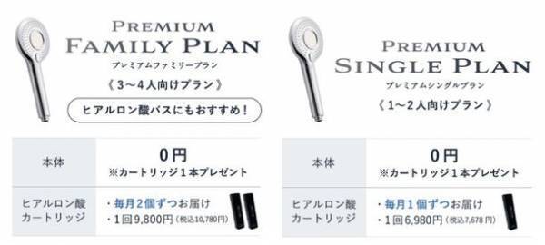 浴びるたびに全身潤う美容シャワーヘッド『ベルシック プレミアムシャワーヘッド』がレンタル0円キャンペーンを期間限定で実施