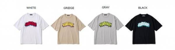 Y2Kを彷彿とさせるグラフティー柄Tシャツコレクションがメンズカジュアルブランド NOBLE PRODUCTより3月中旬に登場