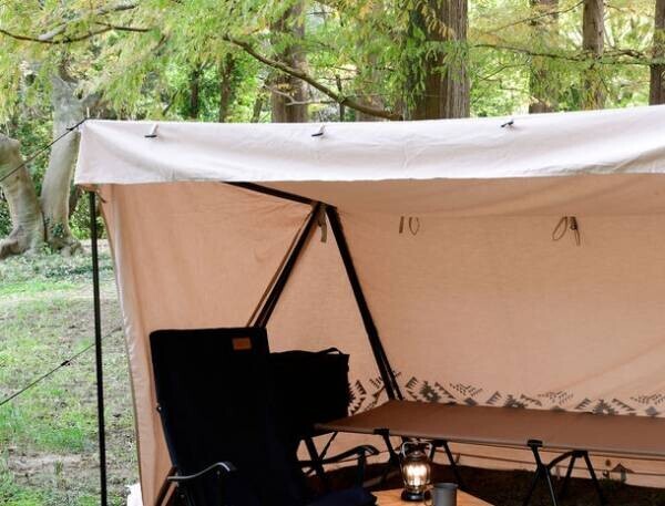 ソロキャンプに最適！耐久性と快適な居住空間にこだわったテントを新発売