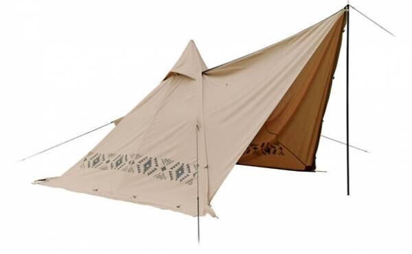 ソロキャンプに最適！耐久性と快適な居住空間にこだわったテントを新発売