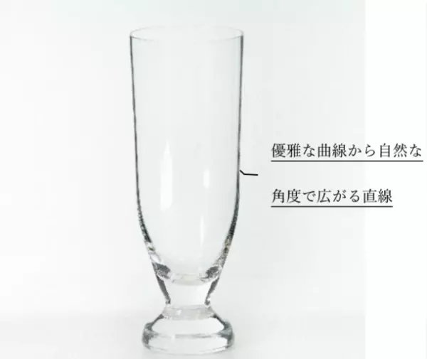 「生涯を添い遂げるグラス ビア leシリーズ(ル シリーズ)」が3月15日予約販売開始　田島硝子との取り組みでビア leシリーズを製品化