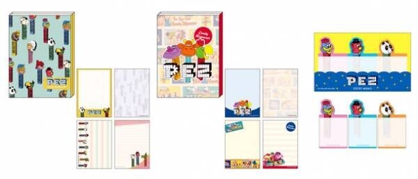 世界中で愛されるキャンディ・ブランド『PEZ(ペッツ)』　ポップなデザインの文具・雑貨シリーズが3月中旬より発売