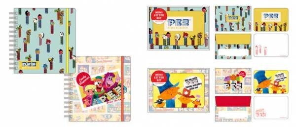 世界中で愛されるキャンディ・ブランド『PEZ(ペッツ)』　ポップなデザインの文具・雑貨シリーズが3月中旬より発売