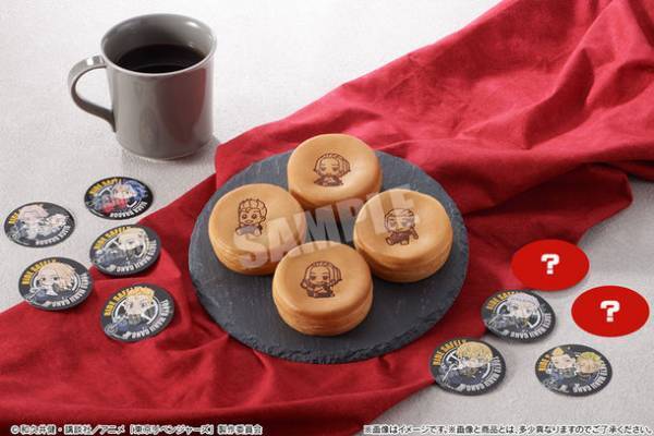 TVアニメ『東京リベンジャーズ』より愛機に跨るメンバーがデザインされたシール付きの“まんまる焼き”が新登場