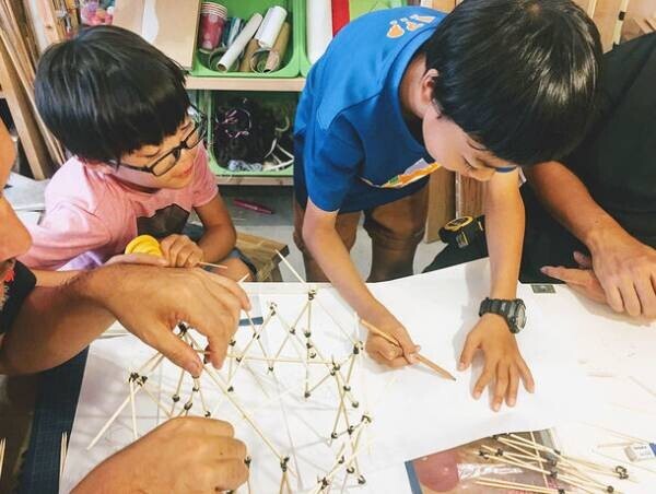 小中学生と建築家によるユニット「こねくりケンチク研究所」　7月1日渋谷にて開催の「TOKYO天の川」に向けて小3～中2を対象に櫓のデザイン・制作メンバーを募集