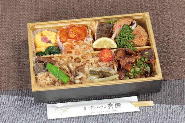 沿線レストラン×SL弁当開発プロジェクト　第4弾「いろどりの秩父路」を4/1(土)より販売長瀞町のお食事処「ガーデンハウス有隣」によるオリジナル弁当