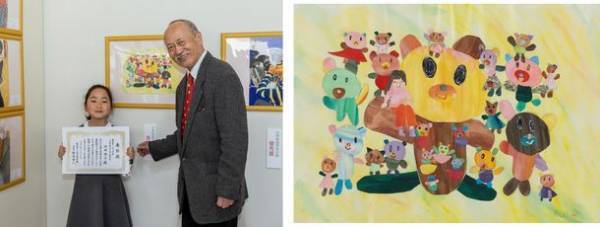 積水ハウス、「第2回 絹谷幸二 天空美術館 キッズ絵画コンクール」表彰式開催応募総数1,796点から各賞を選出