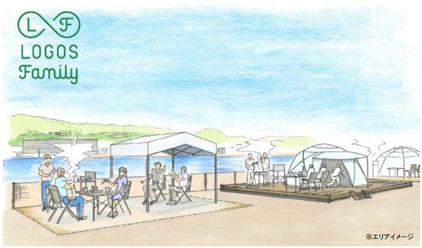 西宮浜総合公園2023／4／14(金) バーベキュー場「西宮浜 BBQ PARK powered by LOGOS」が誕生！