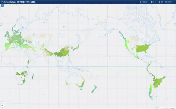 中高生向け総合学習支援ツール「ジャパンナレッジSchool」に新コンテンツ「日本/世界学習地図ライブラリ 主題図版」が搭載！