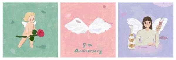 ラグジュアリーシャンパン“ANGEL CHAMPAGNE”が日本上陸5周年を記念してシャーロット・メイとのコラボレーションを発表！