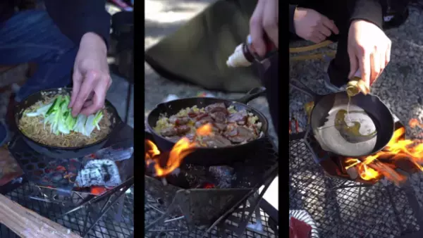 まるで聖火台！わずか800gの軽量焚火台を2023年3月25日(土)からMakuake(マクアケ)にて先行発売開始！