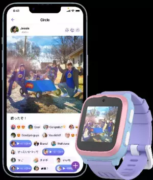 子ども用SNSアプリ『myFirst Circle』搭載腕時計型キッズスマホ『myFirst Fone S3』が4月中旬よりサービス提供・販売開始　～世界10カ国以上で展開するキッズテック企業が開発～