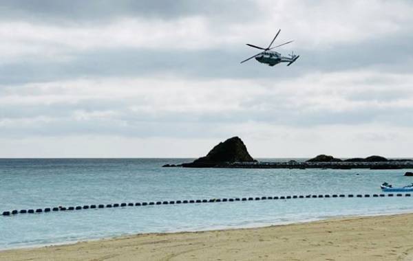 沖縄県金武町「KINサンライズビーチ海浜公園」で海開きが開催されたことを報告