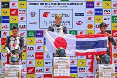 世界トップライダーを目指し11歳で親元離れタイへ移住　MotoGPの登竜門で唯一出場の日本人　福岡出身の中川豪優(なかがわ ごうゆう)選手(15歳)が開幕戦で優勝