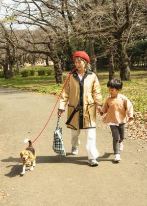 帽子のセレクトショップ オーバーライドから「愛犬とつながるベレー帽」を4月1日に発売！