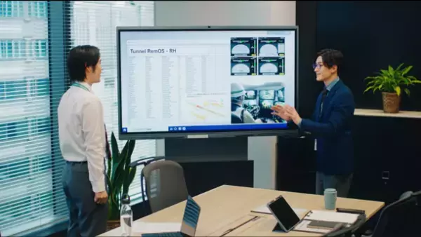 「西松建設」35年ぶりの企業CM　細田佳央太さん出演「西松くん登場」「西松くんと土木先輩」篇　4月1日(土)より全国(一部地域除く)で放映開始